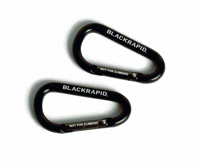 BlackRapid BlackRapid Carabiners, Set of 2, Black