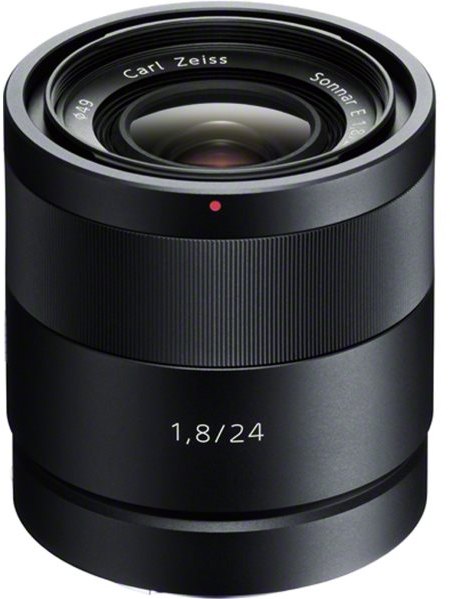 Sony E 24mm f1.8 Zeiss Sonnar T* lens
