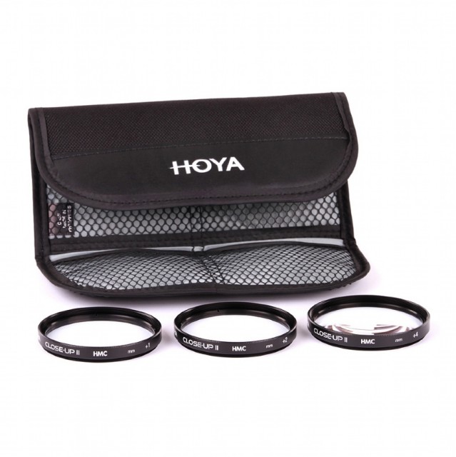 Hoya Close-up set +1+2+4 HMC, 55mm