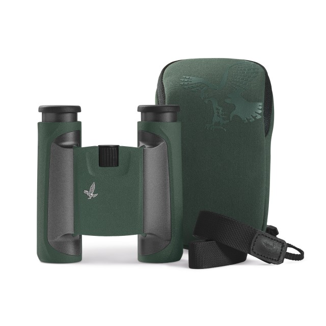 Swarovski 10x25 CL Green Binoculars with Wild Nature Case