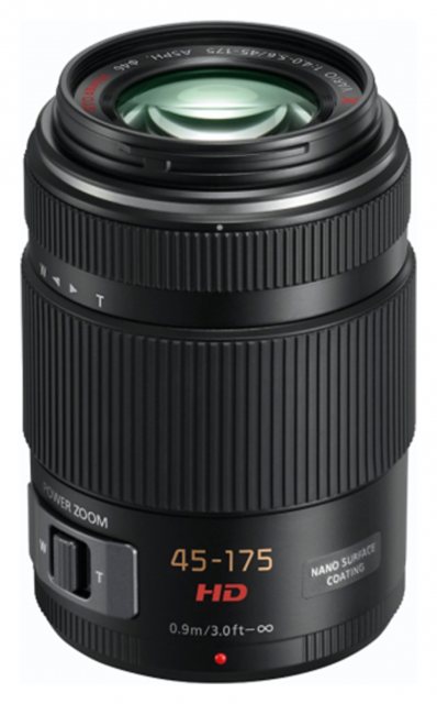 Panasonic 45-175mm f4-5.6 Lumix G Power IS lens