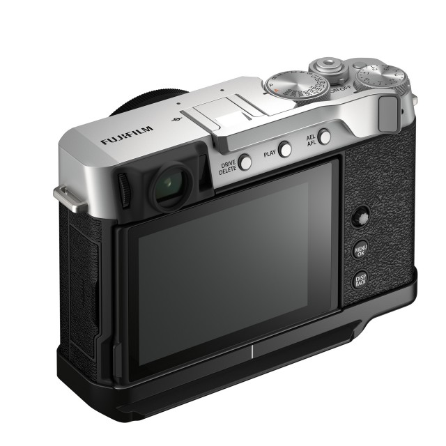 Fujifilm X-E4 Camera Body with Accessory Kit, Silver
