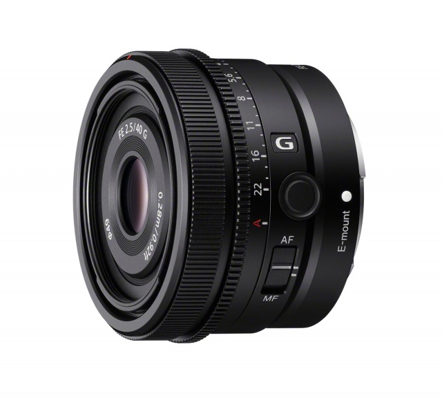 Sony FE 40mm f2.5 G lens