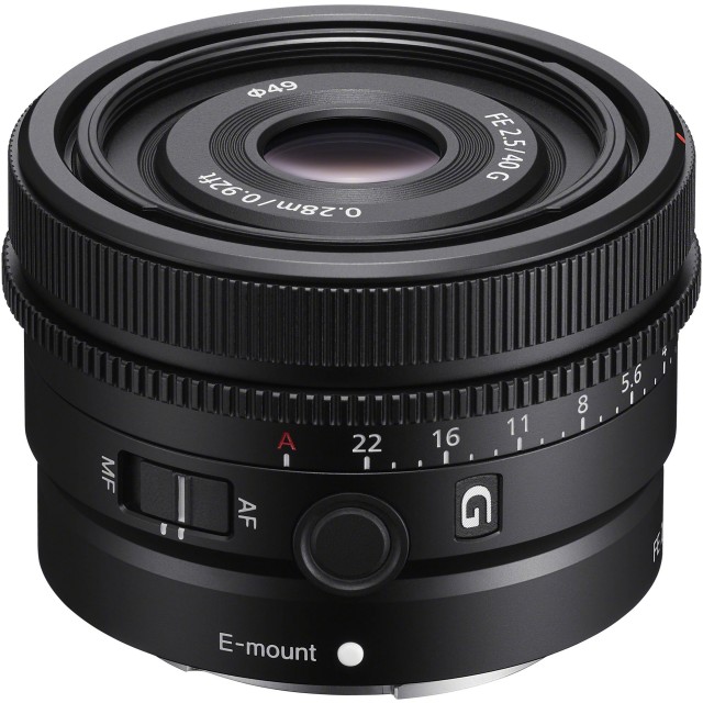 Sony FE 40mm f2.5 G lens | £629.00 - Castle Cameras