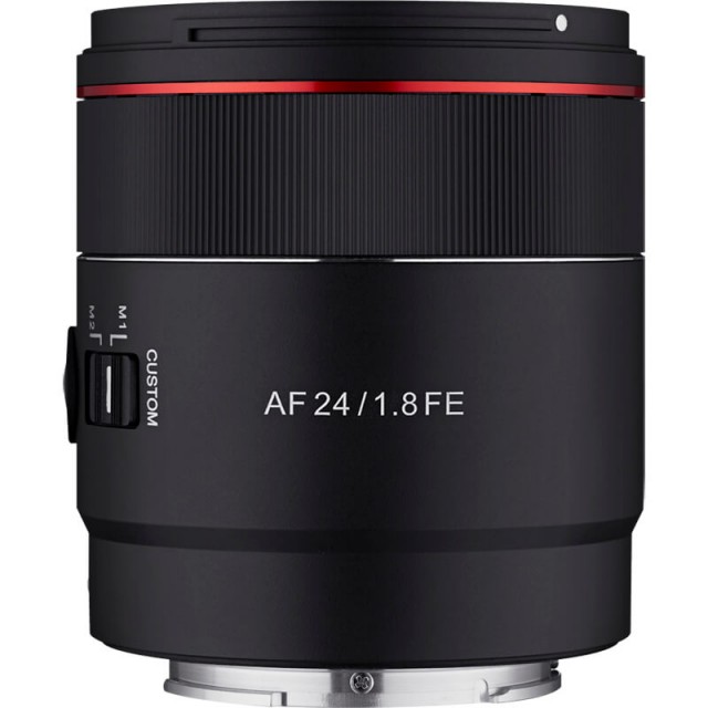 Samyang AF 24mm f1.8 lens for Sony FE