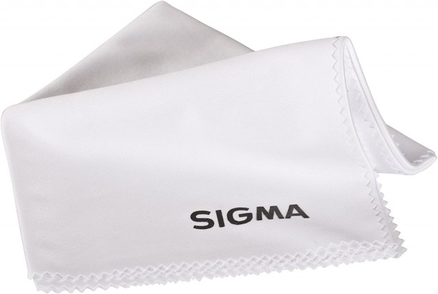 Sigma Sigma Micro Fibre Cleaning Cloth, White