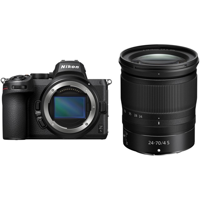 Nikon Z 5 Mirrorless Camera with 24-70mm f4 Lens