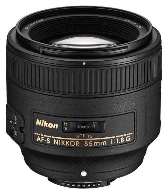 Nikon AF-S 85mm f1.8G lens