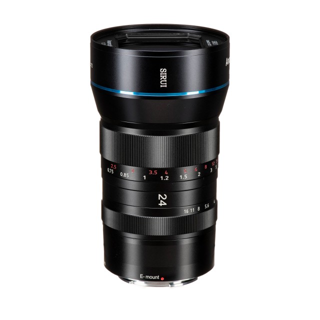 Sirui 24mm F2.8 Anamorphic lens for Sony E