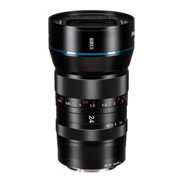 Sirui 24mm Anamorphic lens for Canon EOS M