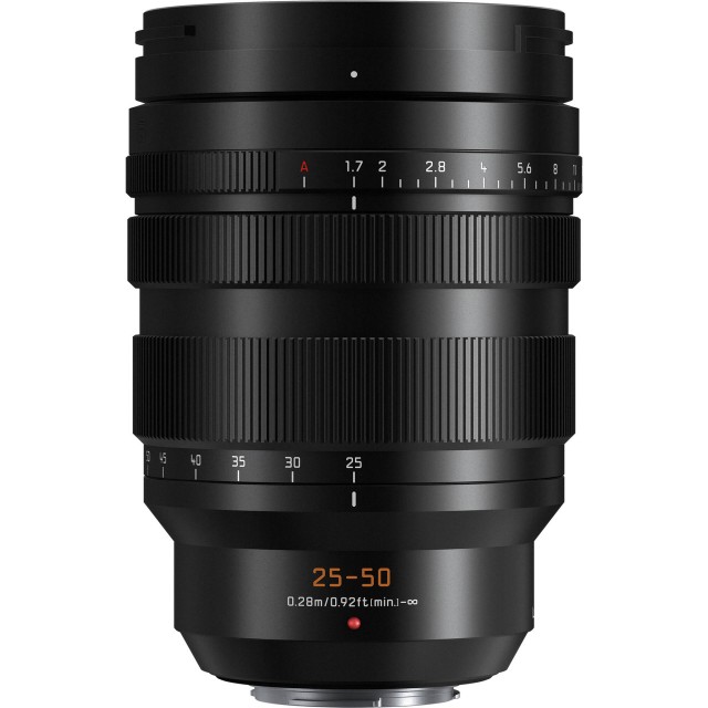 Panasonic 25-50mm f1.7 Leica DG Vario-Summilux ASPH. Lens