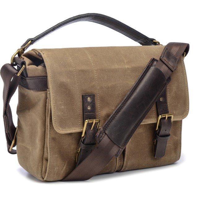 ONA Rockaway Canvas Camera Bag (Smoke Gray) ONA5-083GR B&H Photo