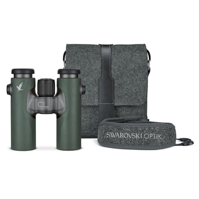 Swarovski 10x30 CL Companion Binoculars, Green with Northen Lights Pack