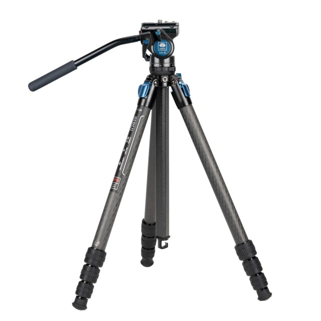 Sirui Superb Traveller 124 Carbon Fibre Tripod with Video Head VA-5