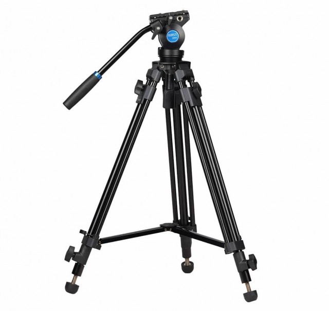 Sirui SH-05 Aluminium Broadcast Tripod with Head