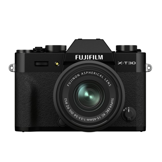 Fujifilm X-T30 II with XC15-45mm lens, Black