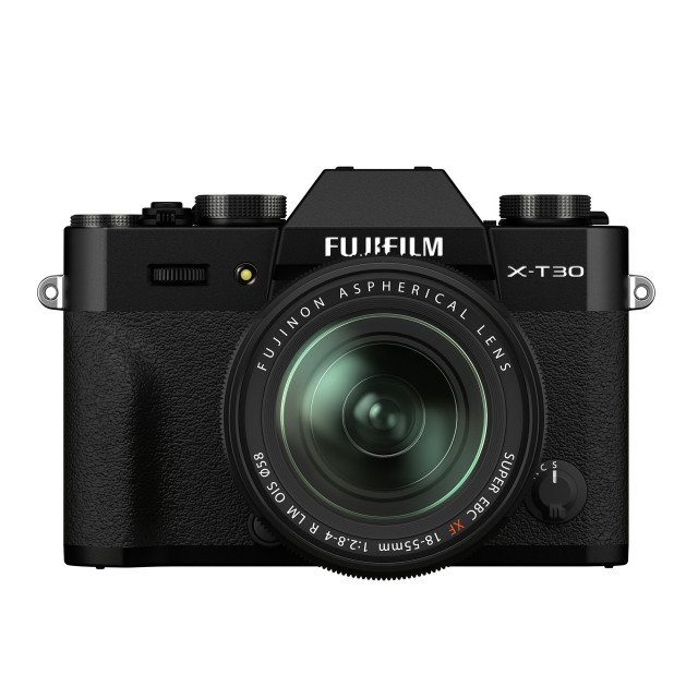 Fujifilm X-T30 II with XF 18-55 lens, Black