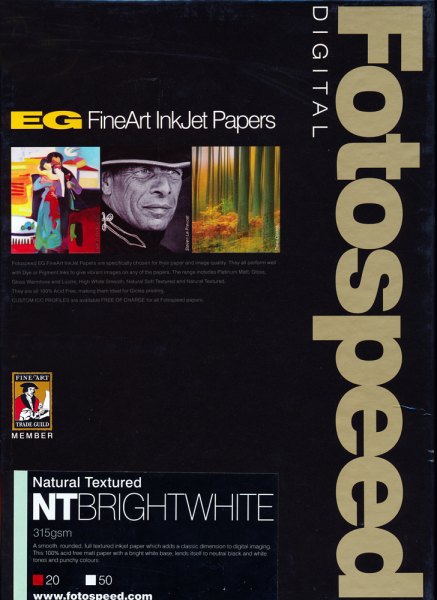 Fotospeed Fotospeed NT Bright White Paper, 315gsm, A4 - 20 sheets