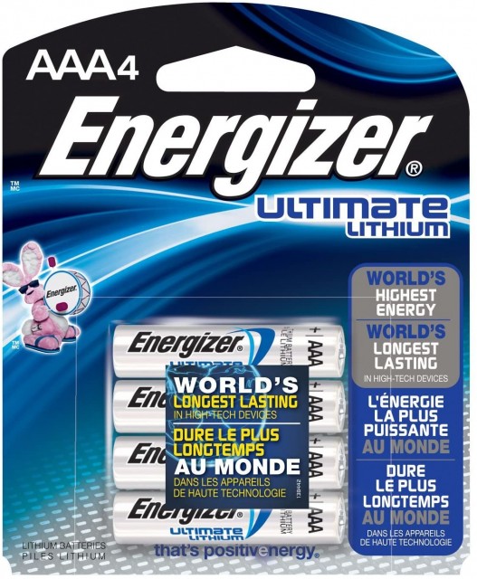 Energizer Energizer Ultimate lithium batteries AAA, pack of two