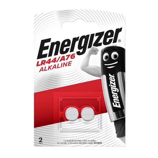 Energizer Energizer LR44 / A76 alkaline batteries, pack of two