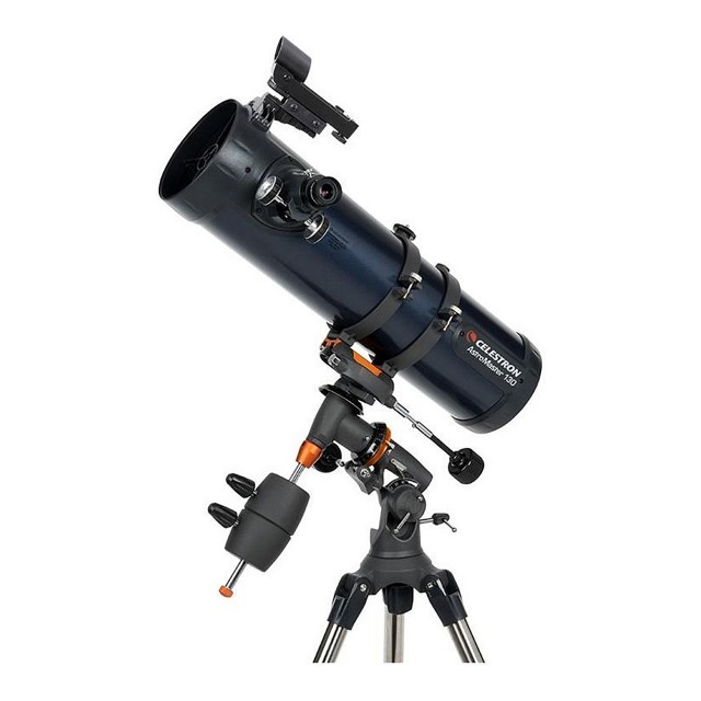 Celestron Celestron AstroMaster 130EQ Newtonian with Phone Adapter, T-Adapter and Barlow