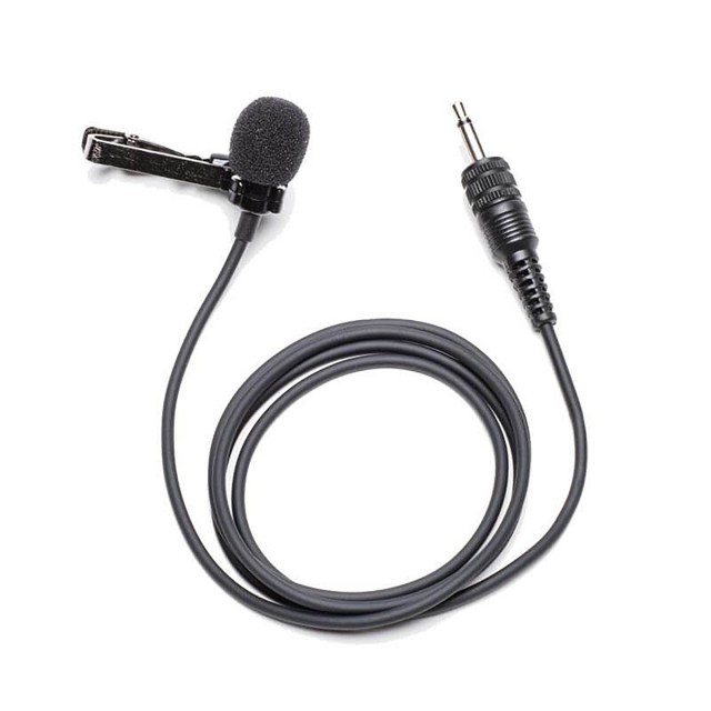 Azden Azden Broadcast-quality omni-directional lapel mic with lock-down 3.5mm TS plug