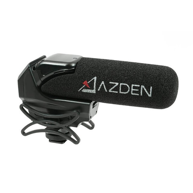 Azden Azden Mono video shotgun mic with 3.5mm TRS plug output