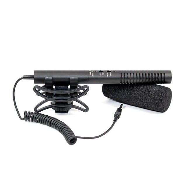 Azden Azden 2-position Supercardioid/Omni shotgun mic with 3.5mm TRS plug output