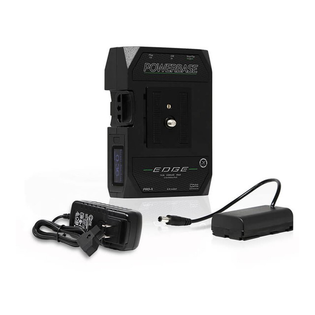 Core SWX Core SWX PowerBase EDGE Small Form Cine V-Mount Battery Pack 49wh, 14.8v , Includes PB70C15 charger