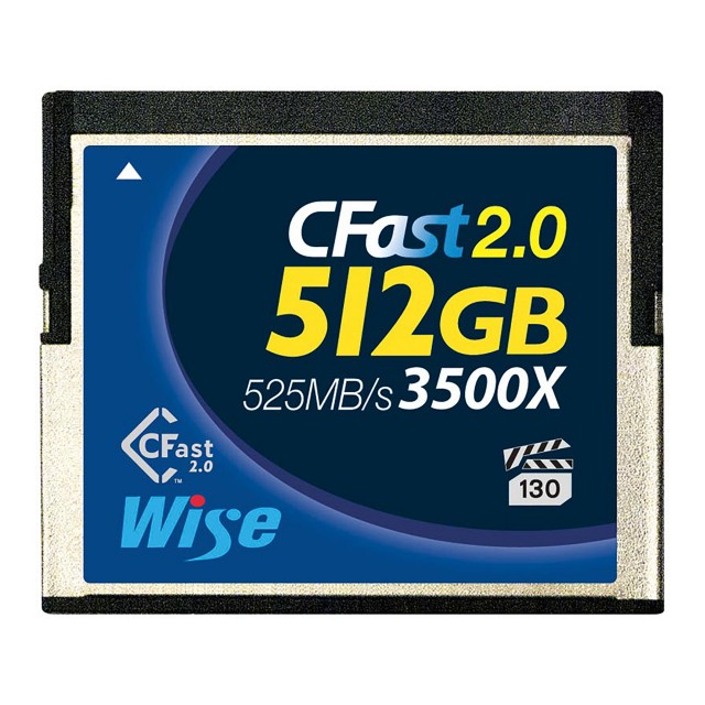 Wise Wise 512GB CFast 2.0 Memory Card