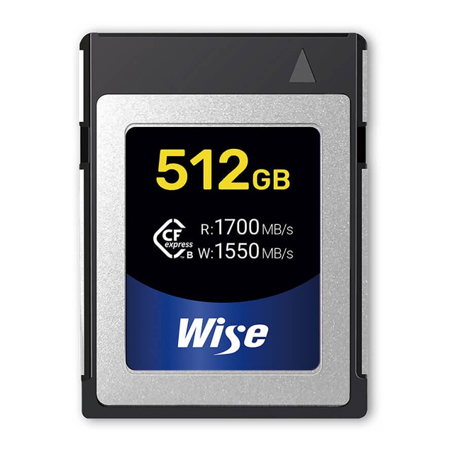 Wise Wise 512GB Cfexpress Type B, R1700/W1550MB/s