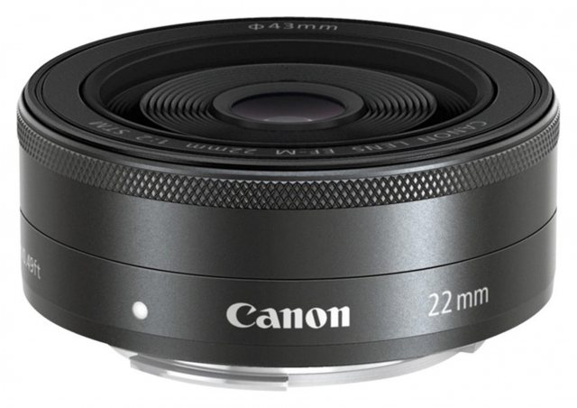 Canon EF-M 22mm f2 STM lens