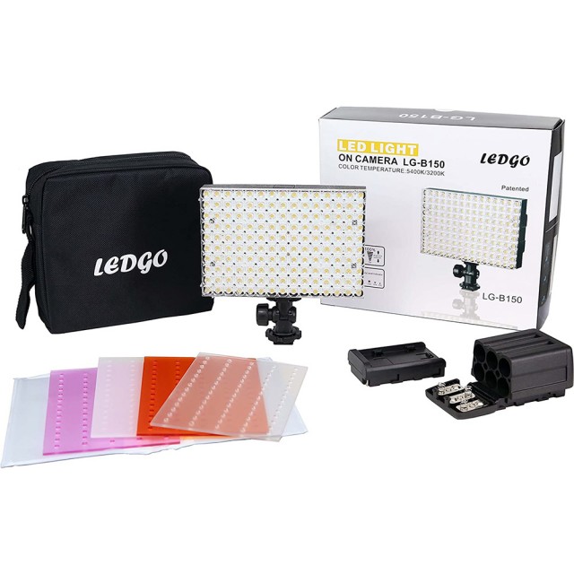 Ledgo Ledgo LG-B150 Daylight LED Modular Dimmable Camera Top Light