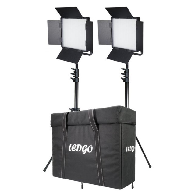 Ledgo Ledgo LG-900LK2 Two Light 900 Daylight Location Lighting Kit