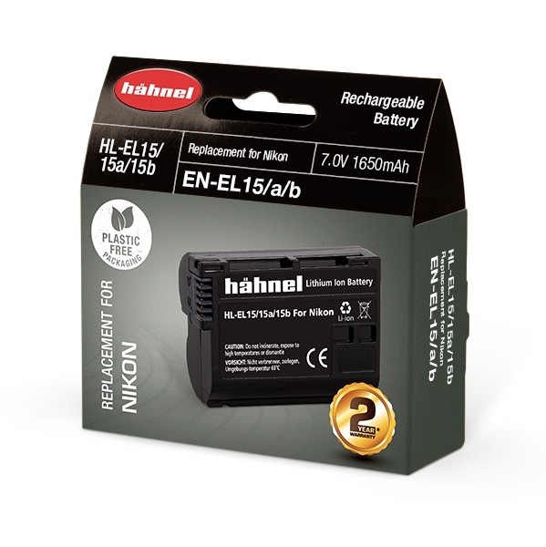 Hahnel HL-EL15 - 7v 1650mAh battery