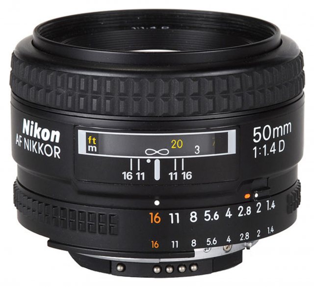 Nikon Nikon AF 50mm f1.4D lens