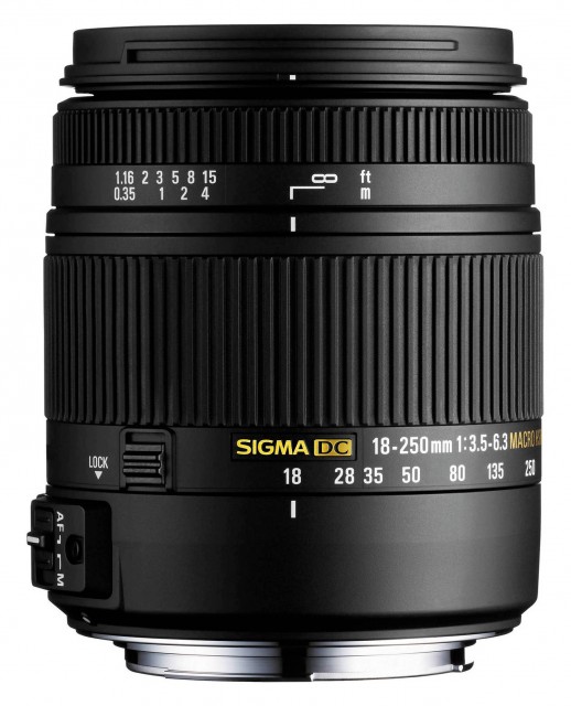 Sigma 18250mm f3.56.3 DC Macro HSM Lens for Sony Alpha DSLR Sony A