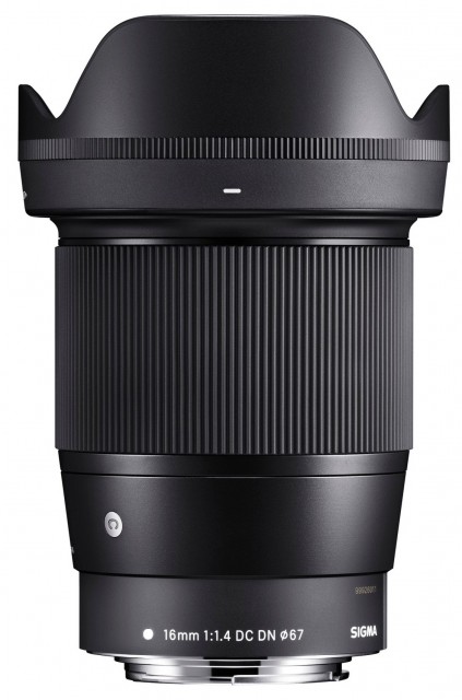 Sigma Sigma 16mm f1.4 DC DN Contemporary lens for Fuji-X