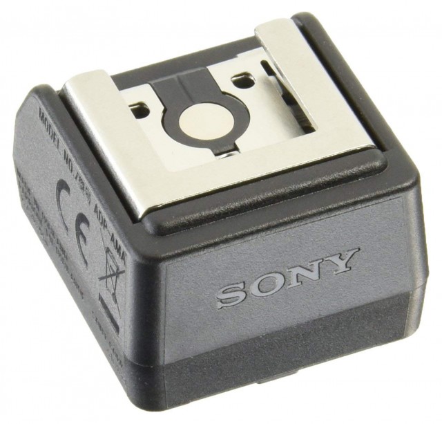 Sony ADPAMA flash shoe adaptor for Alpha Castle Cameras