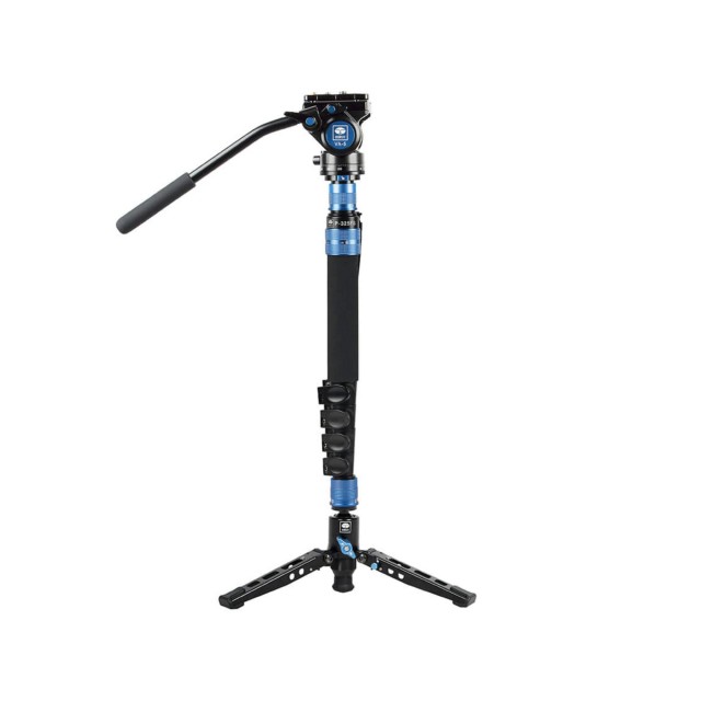 Sirui Sirui P-325FS Carbon Fibre Monopod with Stand and video head VA-5