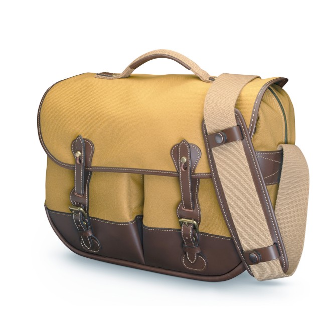 Billingham Billingham Eventer MkII Camera Shoulder Bag, Khaki Fibrenyte-Chocolate Trim
