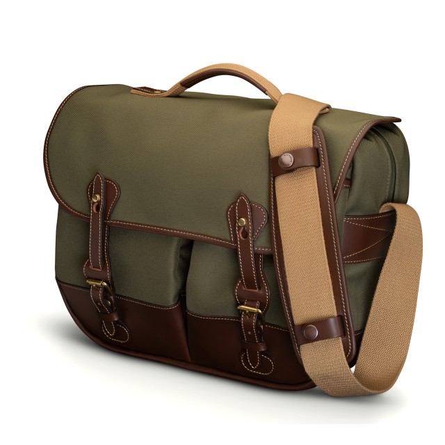 Billingham Billingham Eventer MkII Camera Shoulder Bag, Sage Fibrenyte-Chocolate Trim