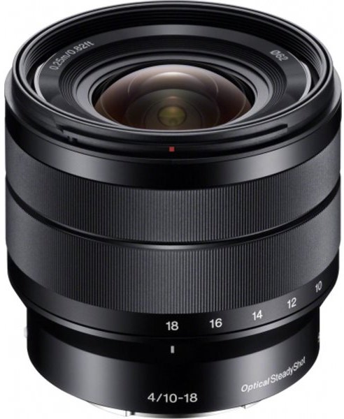 Sony E 10-18mm f4 OSS lens for Sony E