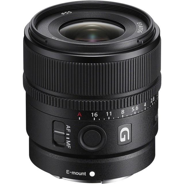 Sony E 15mm f1.4 G Wide Angle Prime Lens - Castle Cameras