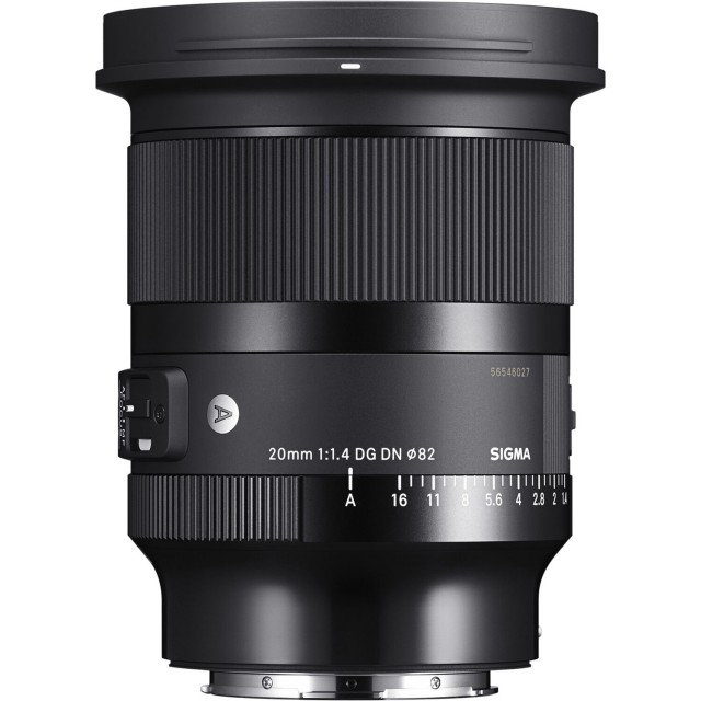 Sigma Sigma AF 20mm f1.4 DG DN Art lens for Lumix L-mount