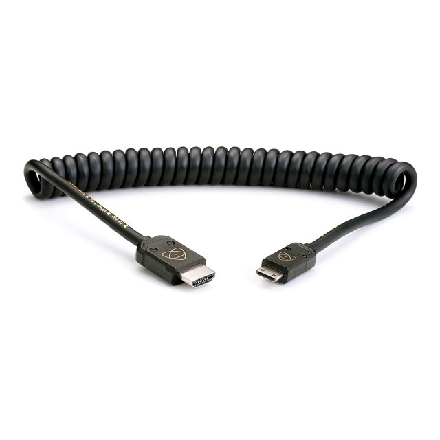 Atomos Atomos Coiled mini HDMI to full HDMI 4K60p cable (40-80cm)
