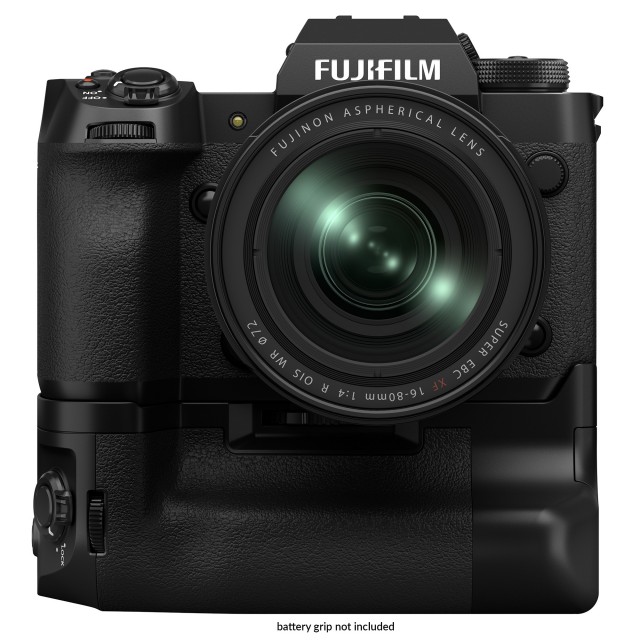 Fujifilm X-H2 Mirrorless camera with XF 16-80mm lens, Black