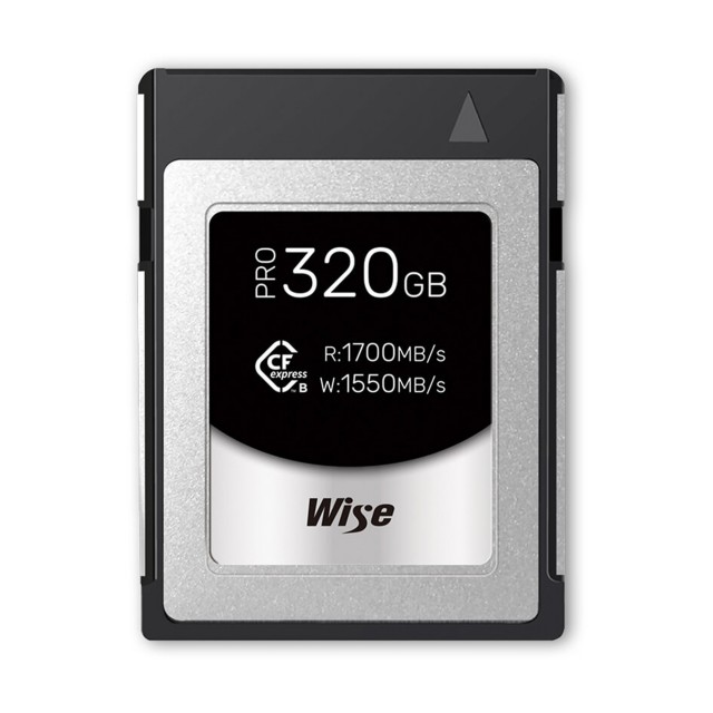 Wise Wise Advanced 320GB CFexpress Type B, R1700/W1550MB/s