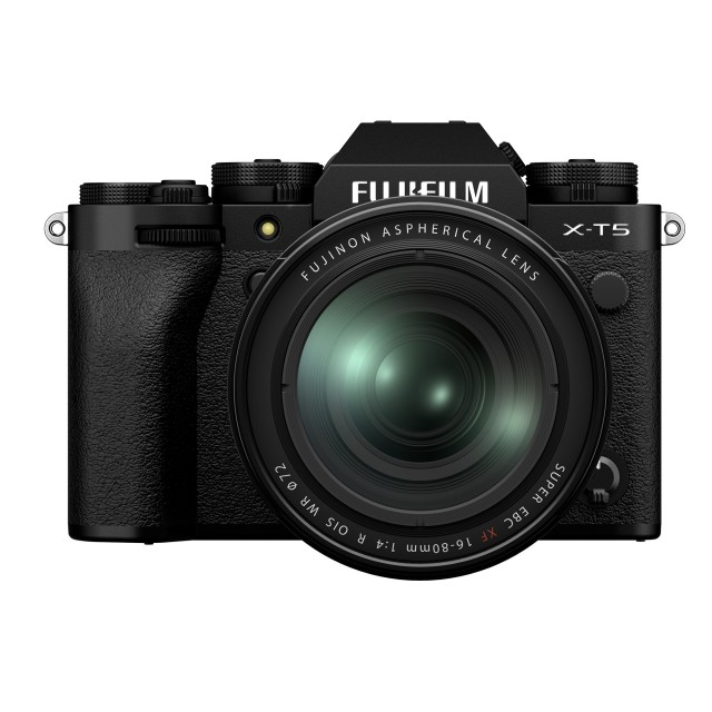 Fujifilm Fujifilm X-T5 Mirrorless Camera with XF 16-80mm lens, Black