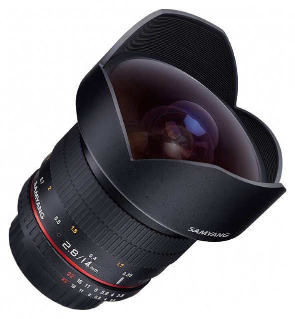 Samyang MF 14mm f2.8 lens for Nikon
